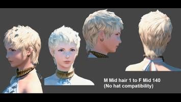 ff14 hair mods|ff14 mod archive hair.